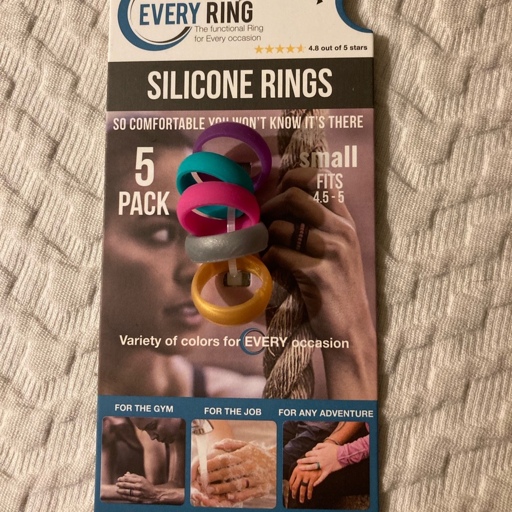 Every Ring silicone rings 5-pack